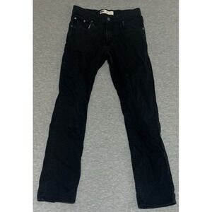 Levis 511 Womens Slim Jeans Size 16 Regular W 28 L 30‎ Black